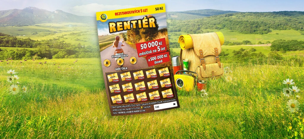 Stírací los Rentiér od Sazky